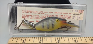 Vintage Hubbard's Sparkle Tail Lure w/ Box & Insert 1/2 oz #44 - Picture 1 of 4