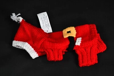 Dallas Dogs Santa Hand Knit Pet Sweater - Image 1 of 4