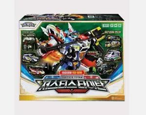 MINIFORCE Super Cops JUSTICE TITAN 5-Vehicle Combine Transformer Robot⭐Tracking⭐ - Picture 1 of 4