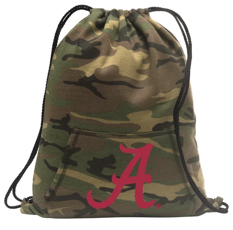 University of Alabama Cinch Pack Backpack COOL CAMO Alabama Bags Cover
