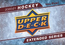 2020-21 Upper Deck Extended Series Hockey Inserts + Young Guns Pick Your Player!
