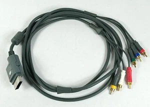 OEM Genuine Microsoft Xbox 360 Console Component HD AV Cable HDTV X801255-100 - Picture 1 of 5