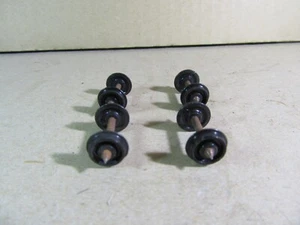 442X Vintage Kadee USA 4 Essieux + 8 Roues en Métal Ecartement 15 mm Ho 1:87 - Foto 1 di 5