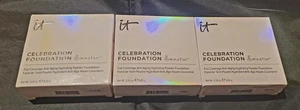 It Cosmetics Celebration Foundation Full Coverage Powder Foundation Medium QTY 3 - Picture 1 of 3