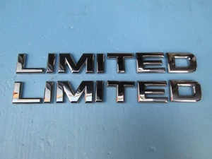 09-14 FORD F-150 F150 LIMITED LEFT & RIGHT SIDE BED EMBLEM NAMEPLATE BADGE OEM - Bild 1 von 4