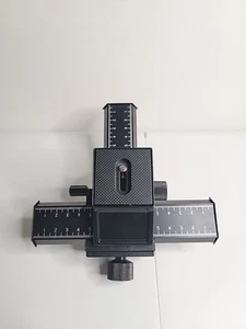 Deslizador de riel de enfoque macro de 4 vías para accesorio de disparo de primer plano de fotografía - Imagen 1 de 6