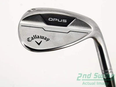 Mint Callaway Opus Brushed Chrome Wedge Lob LW 60° Graphite Wedge Flex Right 34. - Image 1 of 4