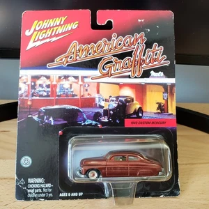 Johnny Lightning 1949 Custom Mercury American Graffiti Diecast 1:64 Maroon - Picture 1 of 9