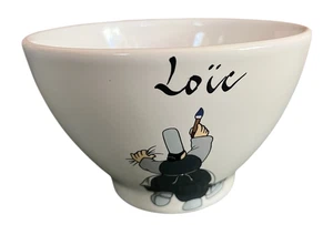 Mam'Goubig Bowl French Porcelain Souvenir "Loic" Faiencerie de Pornic Brittany - Picture 1 of 10