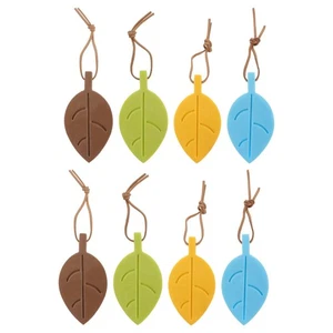 8 Pcs Leaf Door Baby Child Stopper Finger Protector - Picture 1 of 7