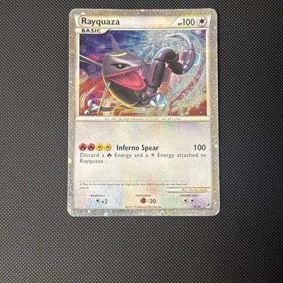 Pokémon TCG Rayquaza Call of Legends SL10 Shiny Holo Rare Card MP - Image 1 of 4