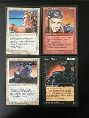 MTG 4 Card Artist Proof Homelands From Christopher Rush Family - Image 1 of 3