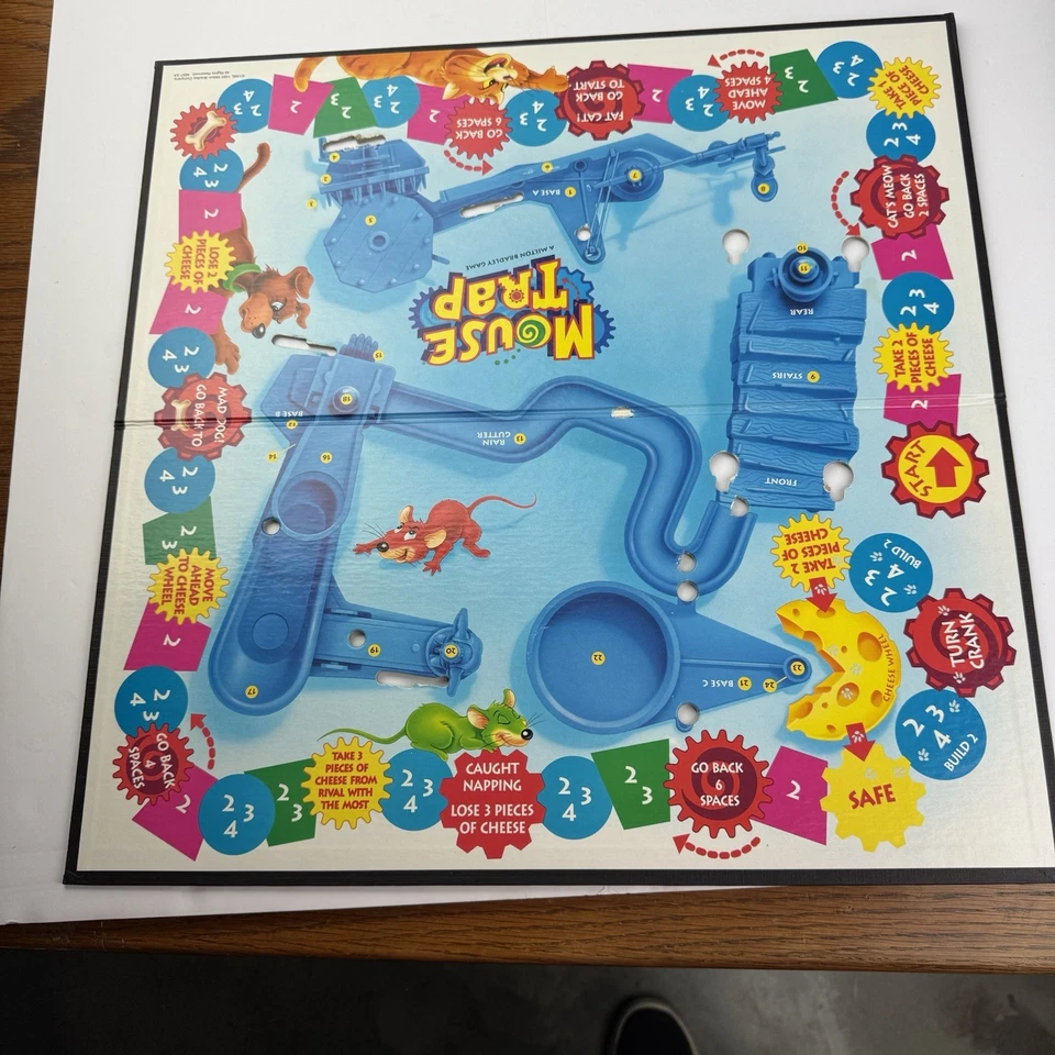 Mouse Trap 1994 Milton Bradley tablero repuesto solamente Foto 1 de 1