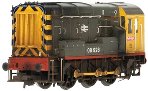35-906 Bachmann OO Gauge Class 08 08928 BR Railfreight Deluxe Weathered - Picture 1 of 1