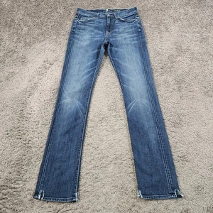 7 For All Mankind Jeans Damen 30 Boot Cut Mid Rise Stretch Dark Rocker 29x34 - Bild 1 von 13
