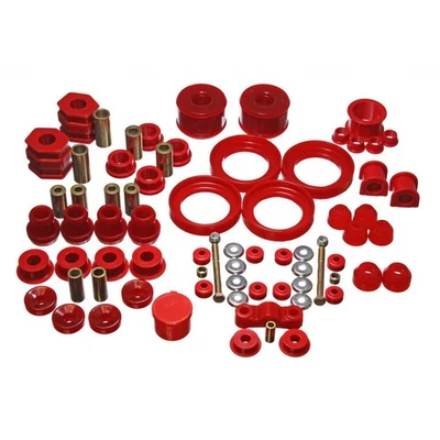 Juego de bujes maestros Hyper-Flex rojo suspensión energética para Honda Civic 1996-2000 Foto 1 de 2