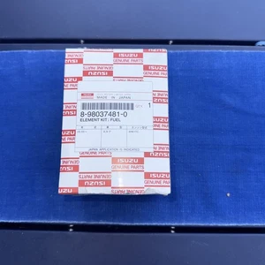 GENUINE ISUZU HIGH EFFICIENCY FUEL FILTER KIT NPR NPR-HD NQR NRR DIESEL NEW OEM  - Picture 1 of 3