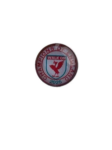 Liverpool 20 League Champions England BADGE 2025 Button - Picture 1 of 6