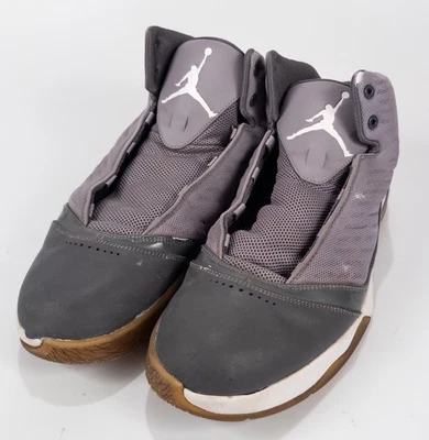 Nike Air Jordan Melo M9 580590-003 Cool Grey White Black Men’s Size 13 Basketbal - Image 1 of 4