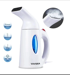VAVSEA Vaporiera per Vestiti, Vaporiera Portatile per Indumenti, Funzione di Spegnimento Automatico, - Foto 1 di 7