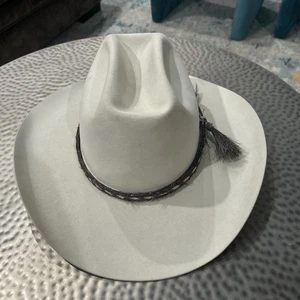 Vintage Resistol Luskey’s 5XXXXX Biberhut Self Conforming Western grau - Bild 1 von 10