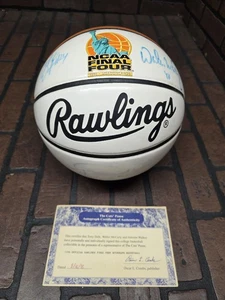 Vintage Rawlings 1996 NCAA Final Four Basketball Signed Tony Delk Walter Mccarty - Picture 1 of 7
