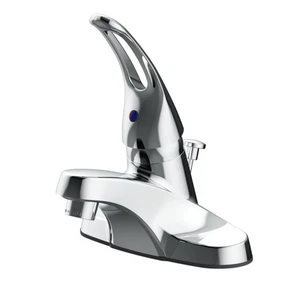 Neu HD Einhand Bad Wasserhahn, gebohrt für Pop Up - Chrom #158094 1,2 GPM - Bild 1 von 6