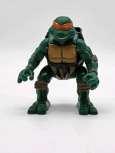 Teenage Mutant Ninja Turtles TMNT Backflip Michaelangelo 2004 Playmates Toys 4" - Picture 1 of 6