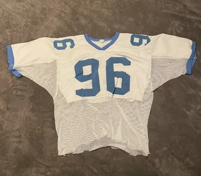 Vintage Nike North Carolina Tar Heels UNC #96 Football Pro Cut Practice Jersey - Image 1 of 3