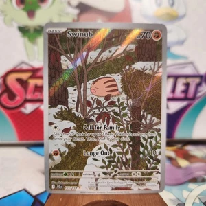 Swinub 165/159 Illustration Rare - Reise zusammen - Pokemon TCG - SCHNELLER VERSAND - Bild 1 von 2