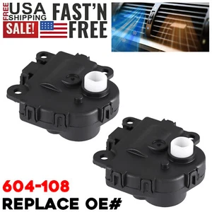 2X HVAC Heater Air Blend Door Actuator Fit for Chevrolet Impala Corvette 604-108 - Foto 1 di 15
