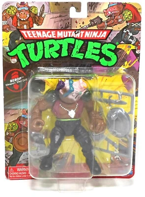 PLAYMATES 2022 TMNT RE-ISSUE BEBOP MUTANT WARTHOG ACTION FIGURE SEALED RETRO - Image 1 of 4