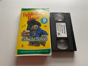 Paddington Bear Volume 1 Rare Animation VHS Goes To School Kids HTF - Picture 1 of 1