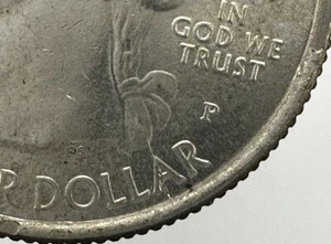 Huge rim cud w/die crack 2018 P Cumberland Island Quarter - Picture 1 of 23