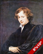 ANTHONY VAN DYCK SELF PORTRAIT PAINTING FLEMISH BELGIAN DUTCH ART CANVAS PRINT