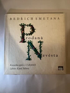 Bedřich Smetana - Prodaná Nevěsta (3xLP + Box) Records NM Conditions, Sleeve VG+ - Picture 1 of 8