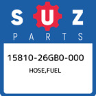 15810-26Gb0-000 Suzuki Hose,Fuel 1581026Gb0000, New Genuine Oem Part