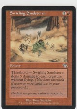 4x SWIRLING SANDSTORM - Judgment - NM MtG Magic The Gathering RED common