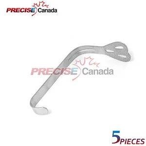 SET OF 5 WEIDER TONGUE CHEEK RETRACTOR ADULT SURGICAL DENTAL INSTRUMENTS - Bild 1 von 2