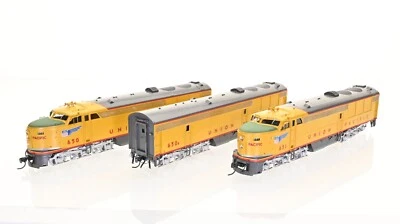 Overland Brass Erie Built A/B/A Set Union Pacific HO scale - Image 1 of 4