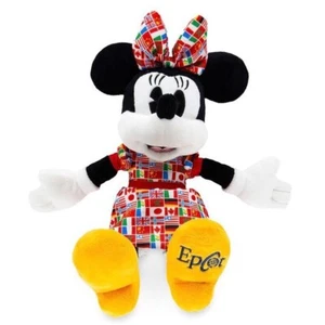 Disney Parks Epcot World Showcase Minnie Mouse Flag Dress Plush - Picture 1 of 9