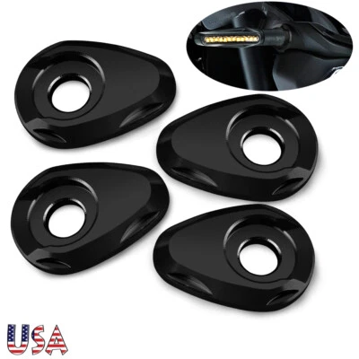 4x Adaptador de montaje espaciador CNC señal de giro para motocicleta para YAMAHA FZ1 FZ07 FZ6R MT09 Foto 1 de 4
