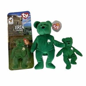 Lote de 3 Colección Erin The Bear de Colección con Beanie Babies y Teeny Mcdonald - Imagen 1 de 23