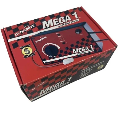 RC Charger Dynamite Mega 1 NiCd Auto Shut Off Quick Volt Meter 110v Or 12v AC/DC - Image 1 of 4