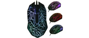 Computer Mouse Wired Mouse Laptop accessories mouse for gaming with Backlight - Picture 1 of 5