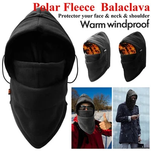 Winter Fleece Warm Balaclava Ski Full Face Mask for Cold Weather Windproof Mask - Picture 1 of 24