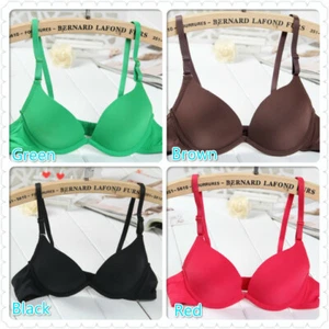 Reggiseno intimo sportivo pubertà bambina lingerie 12-18 giovane seno piccolo ferretto - Foto 1 di 33