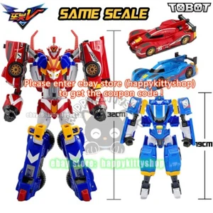 Tobot V Galaxy Detectives 8" Figure Robot Combiner Boys Toy Car Truck Vehicles - Picture 1 of 69