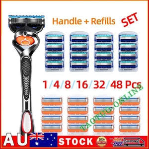 4-32pcs Shaving Razor Blades Refills Compatible for Gillette Fusion 5 Proglide