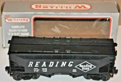 Williams 201 Black COVERED HOPPER READING 09300 Never Run C8/P7 Original Box - Image 1 of 4